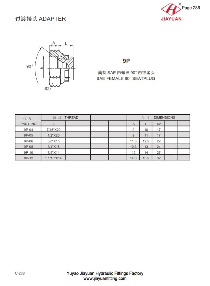 Enchufe hembra SAE giratorio
