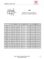 Conexiones giratorias macho BSP ORR