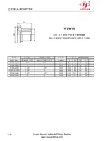 SAE 6000 Tubo de pulgada para soldar con cabeza de brida