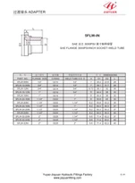 SAE Flange 3000 Adaptador Socket Weld