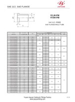 Tubo de soldadura a tope con brida SAE