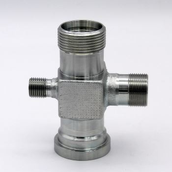 Adaptadores hidráulicos de brida dividida