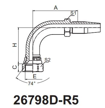 JIC FEMALE 90 Mangueras